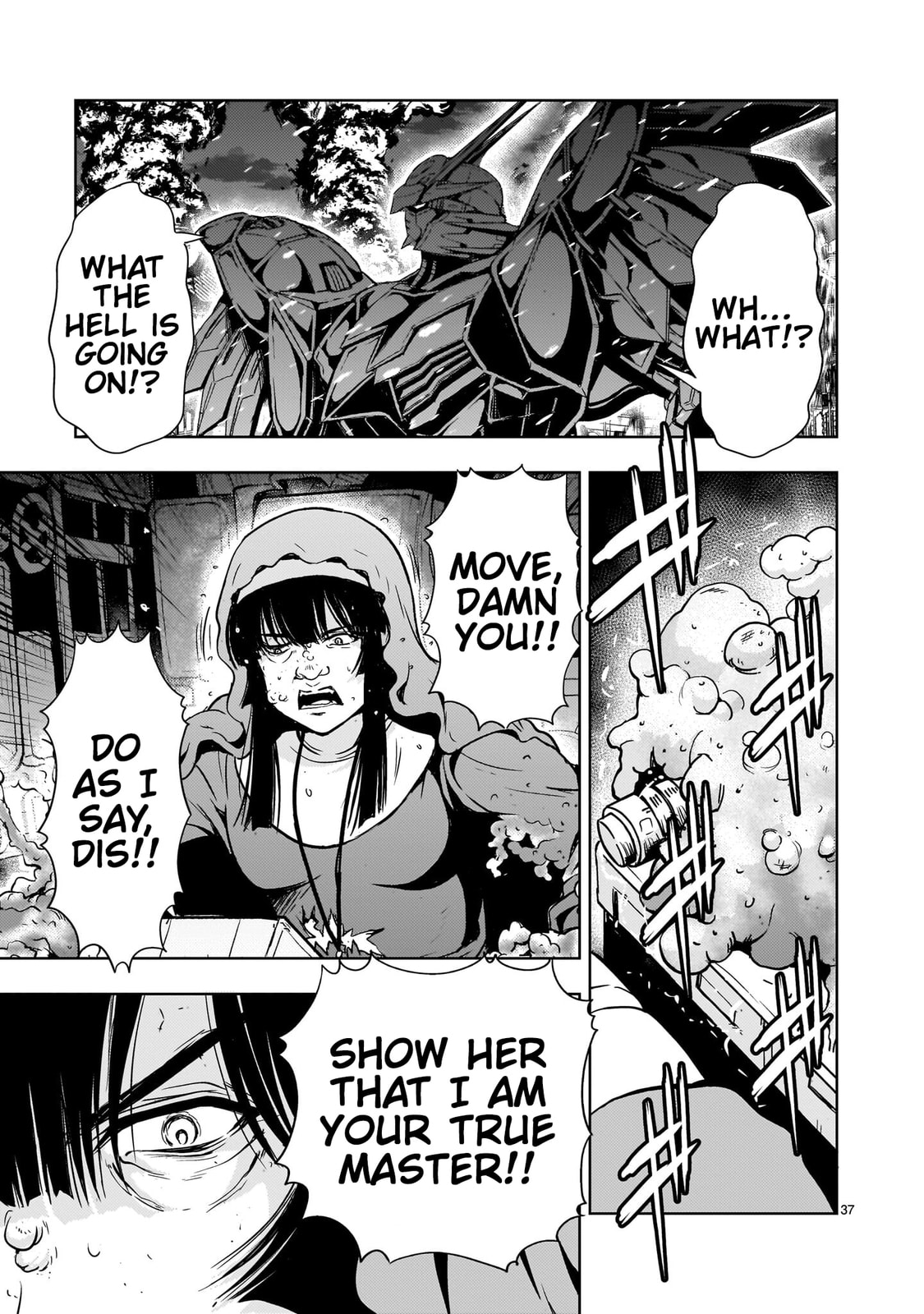 Read Despair Memory Gundam Sequel chapter 34 image 35 on Lezhin