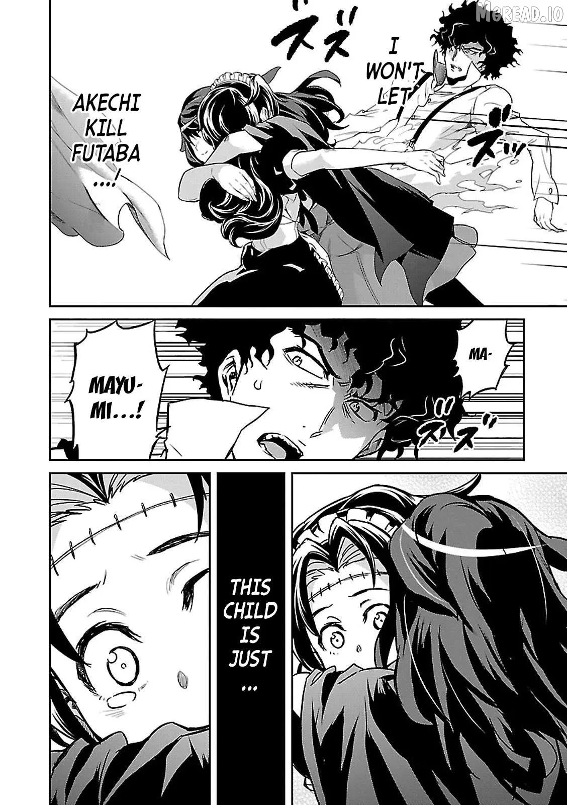 Detective Akechi in a frenzy. Chapter 4 page 27 - 