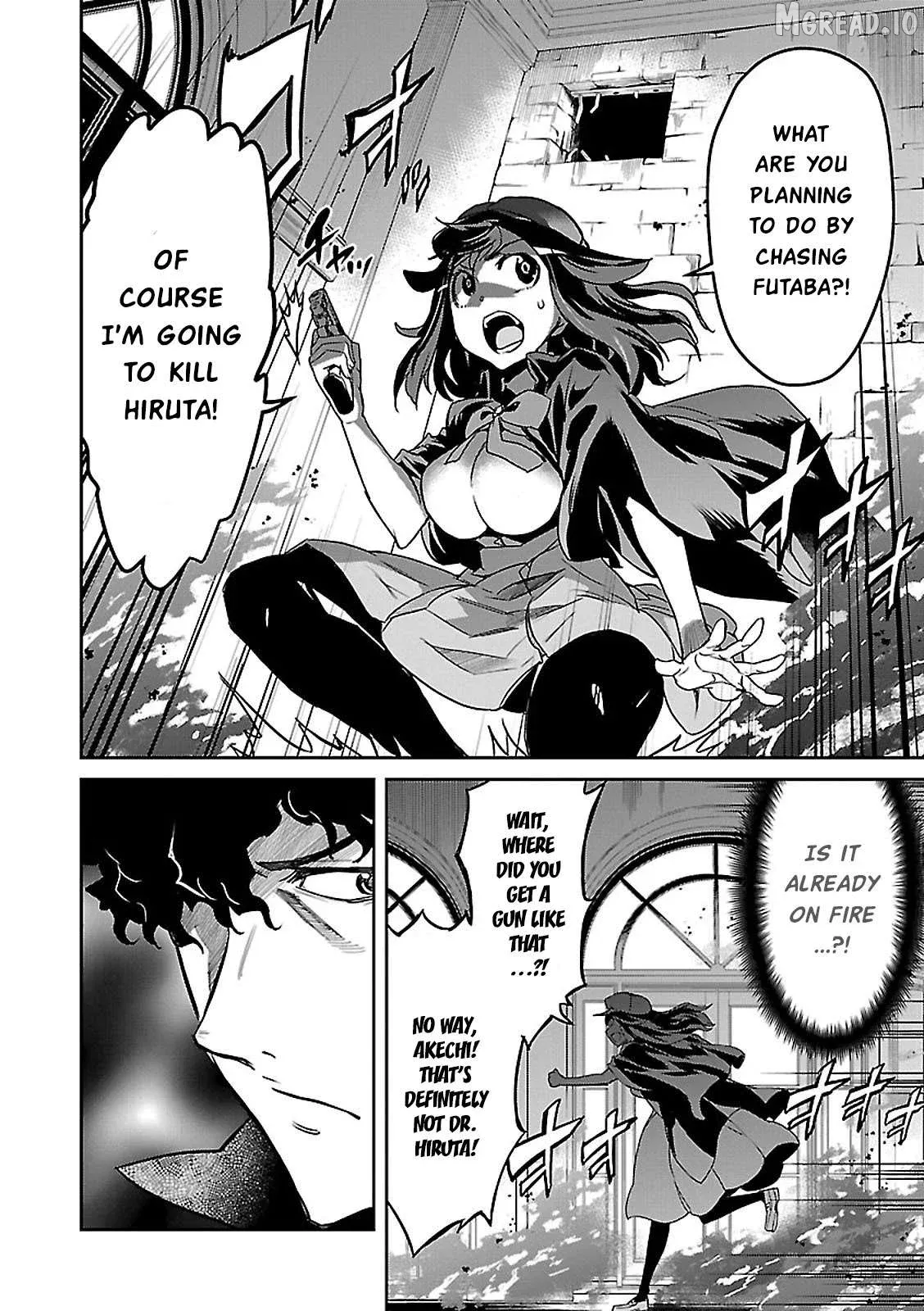 Detective Akechi in a frenzy. Chapter 4 page 8 - 