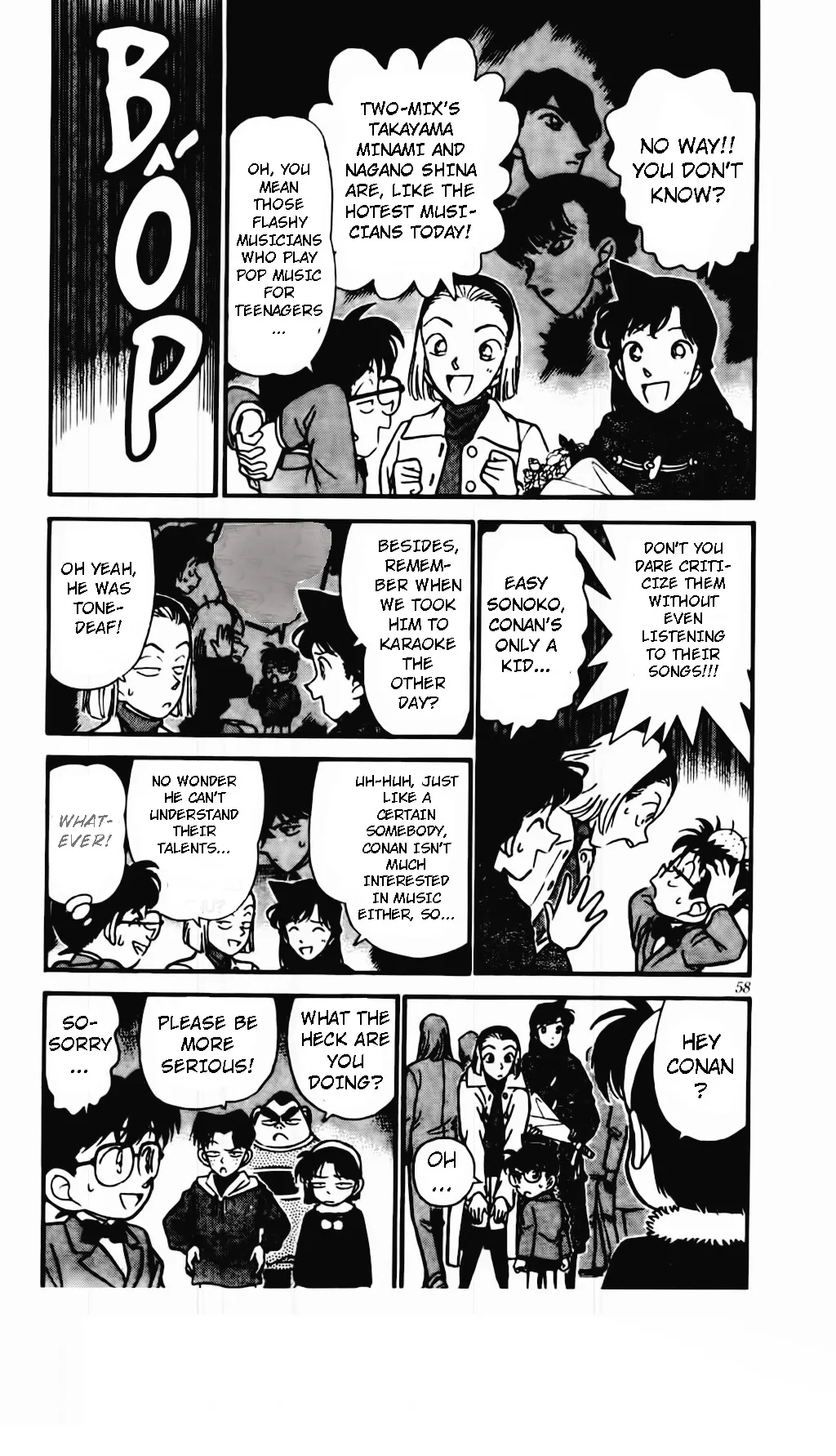 Read Detective Conan chapter 0 image 4 on Lezhin