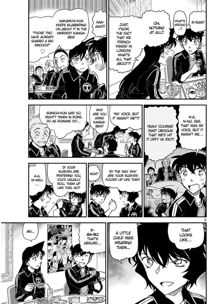 Read Detective Conan chapter 1002 image 4 on Lezhin