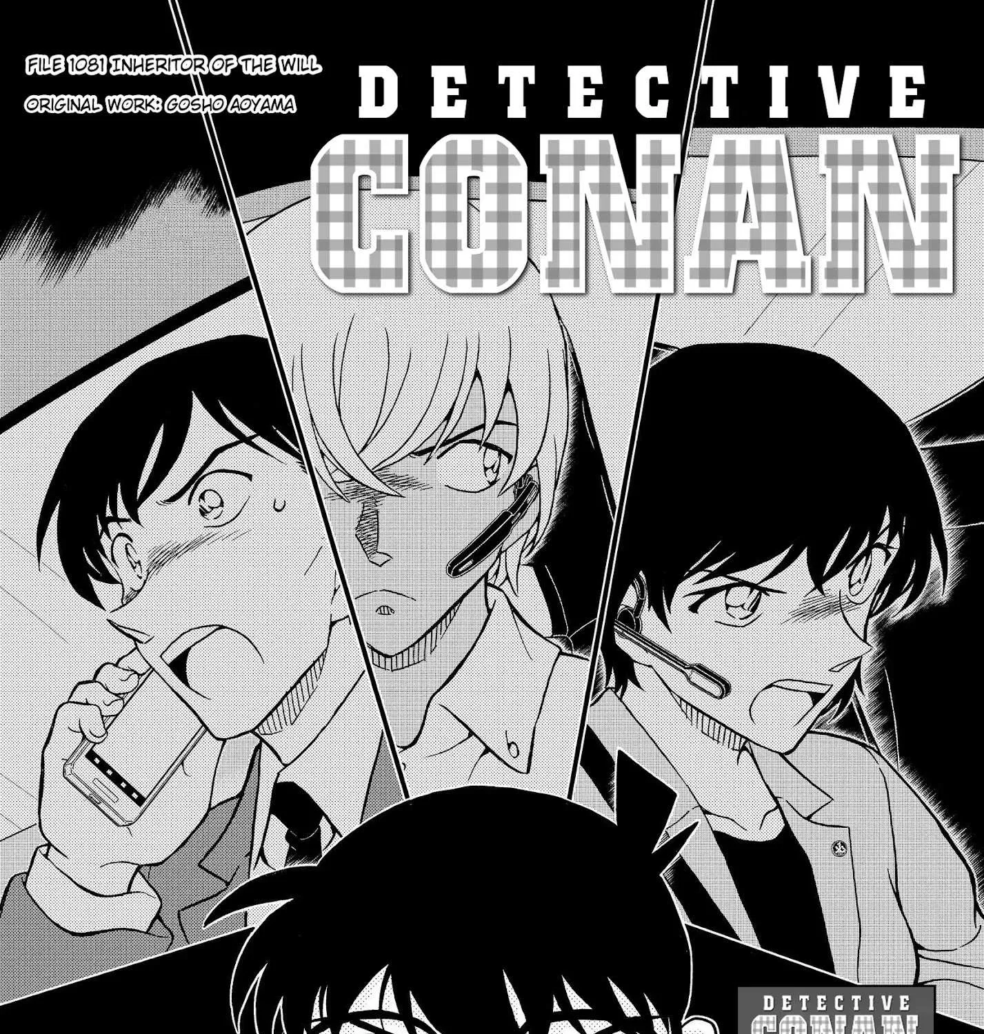 Read Detective Conan chapter 1081 image 2 on Lezhin