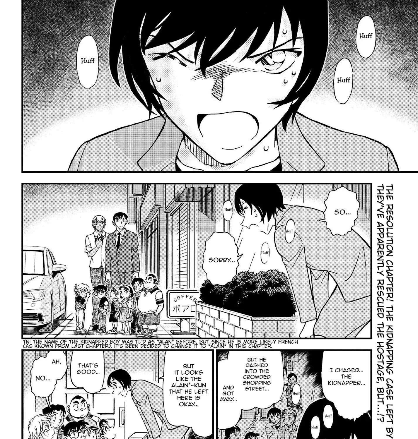 Read Detective Conan chapter 1081 image 4 on Lezhin