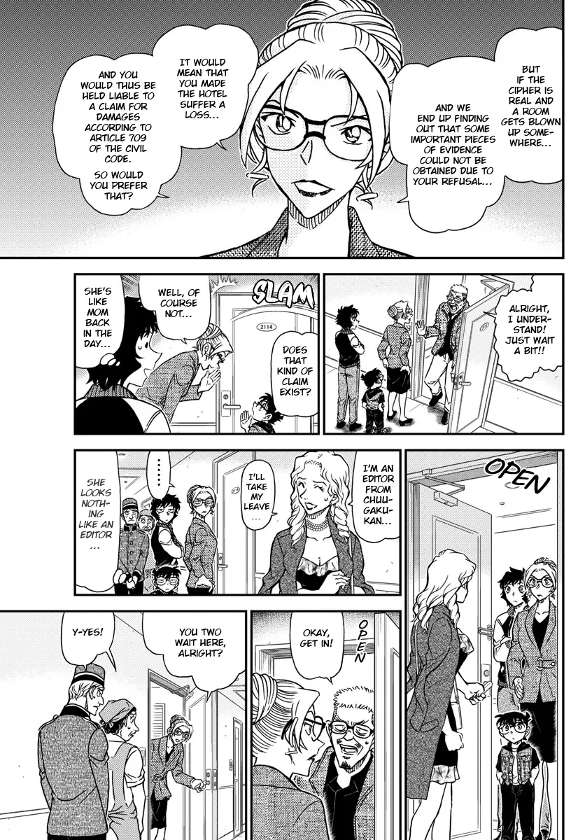 Read Detective Conan chapter 1095 image 12 on Lezhin