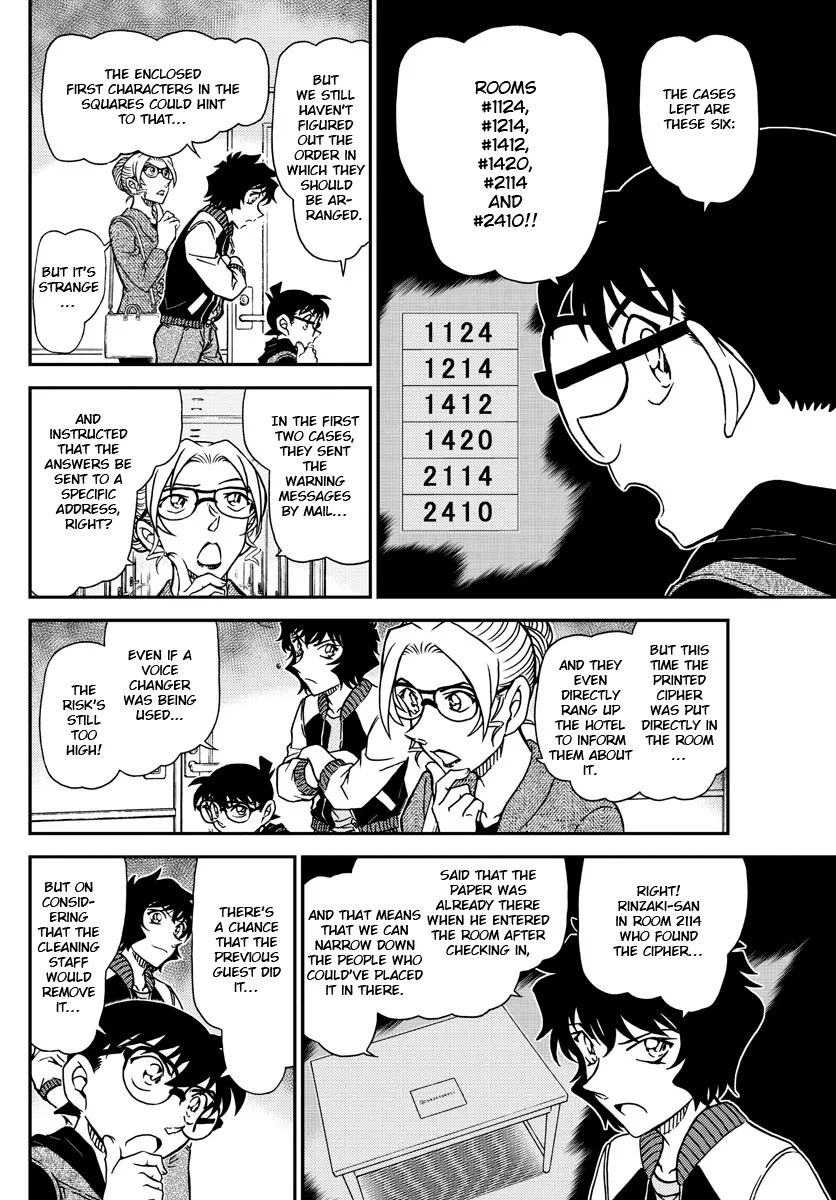 Read Detective Conan chapter 1095 image 5 on Lezhin
