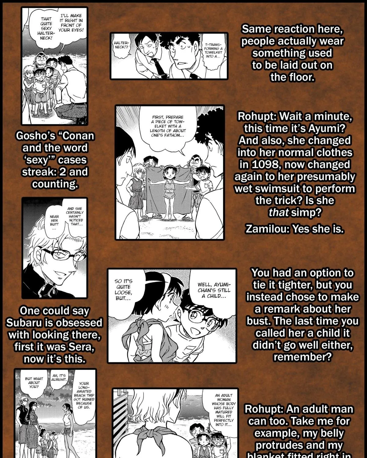 Read Detective Conan chapter 1099 image 32 on Lezhin