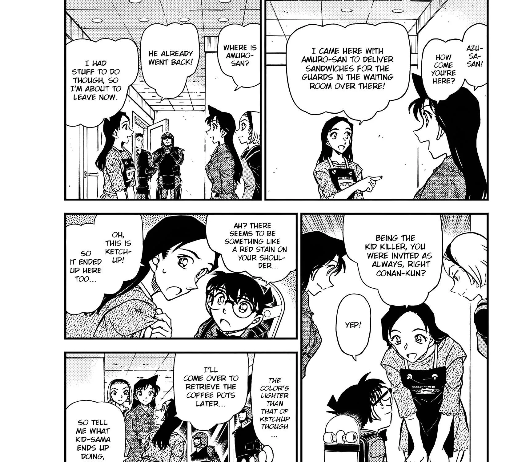 Read Detective Conan chapter 1100 image 11 on Lezhin