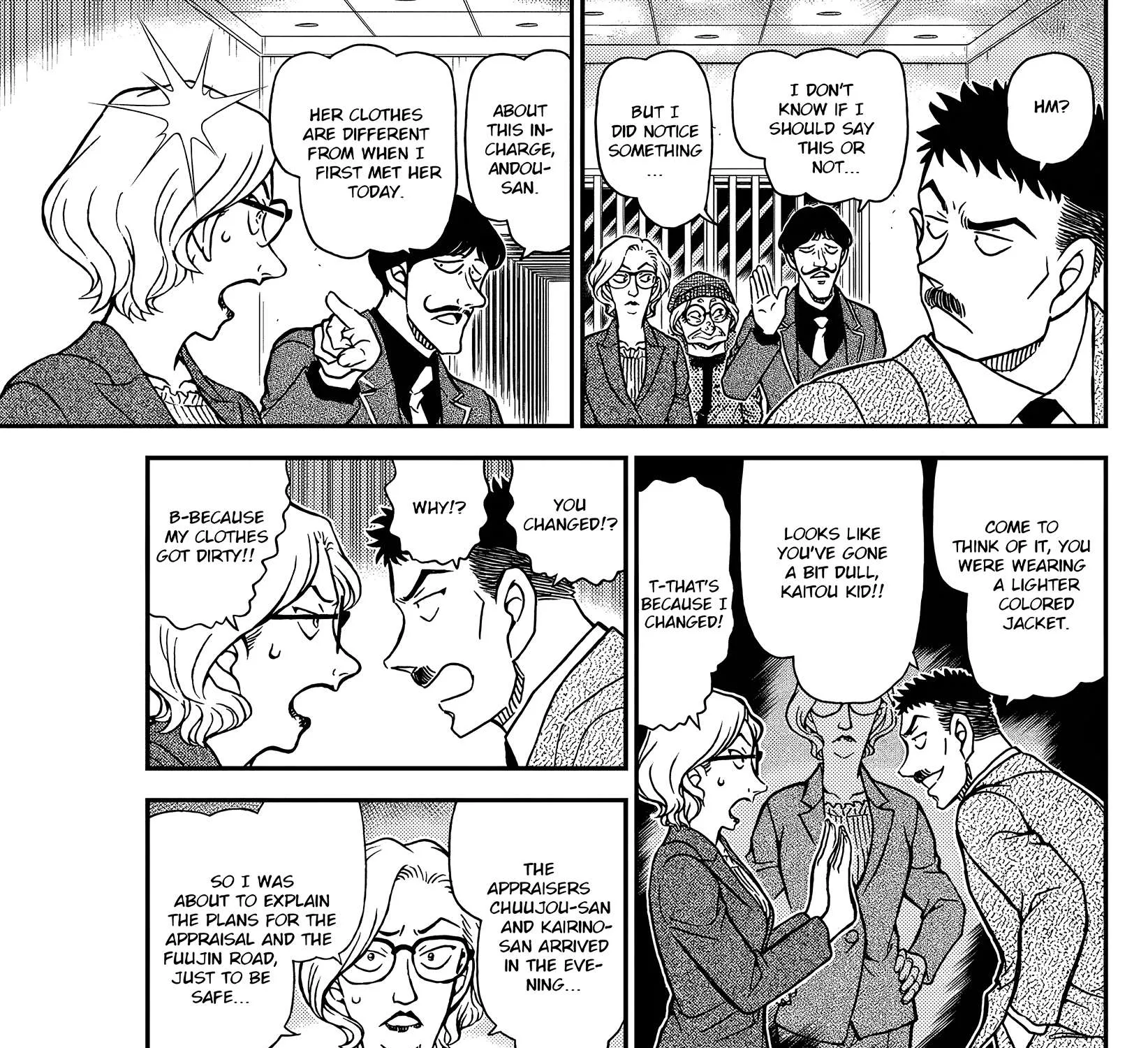 Read Detective Conan chapter 1101 image 16 on Lezhin