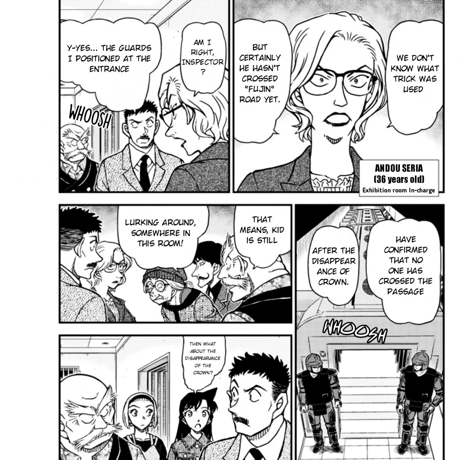 Read Detective Conan chapter 1102 image 4 on Lezhin