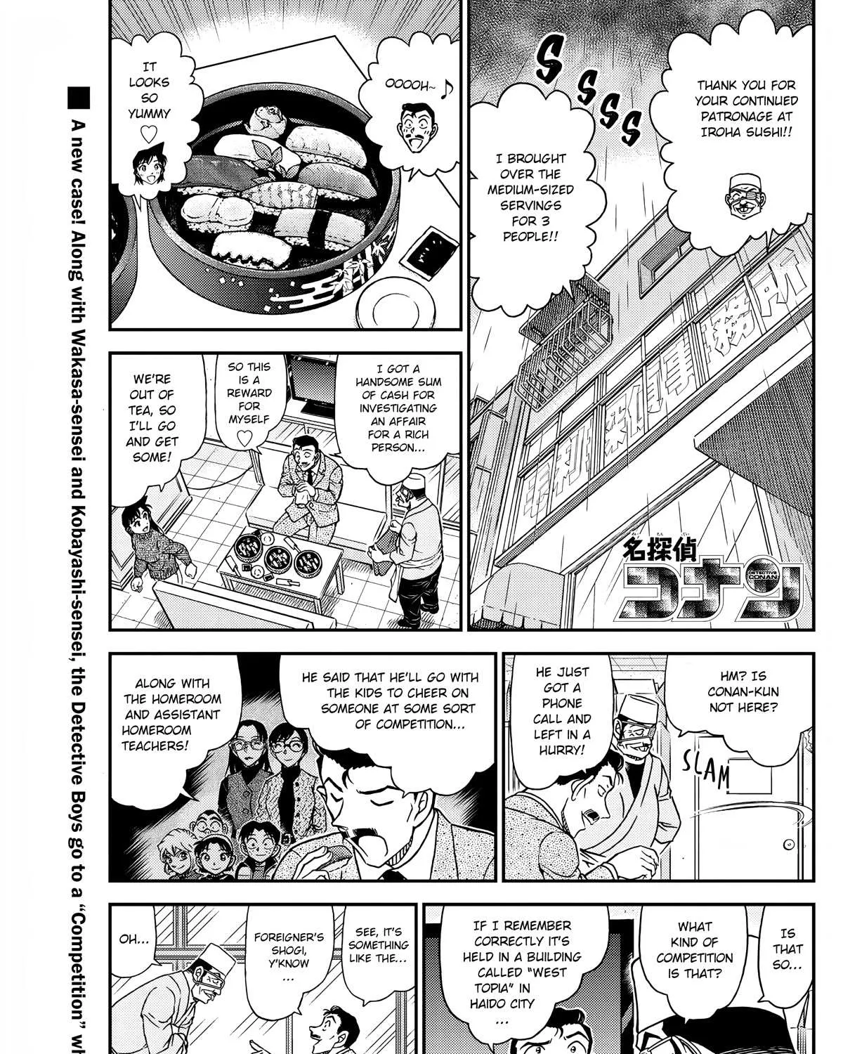 Read Detective Conan chapter 1103 image 2 on Lezhin