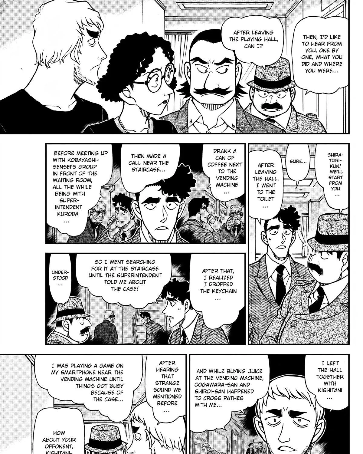 Read Detective Conan chapter 1104 image 18 on Lezhin