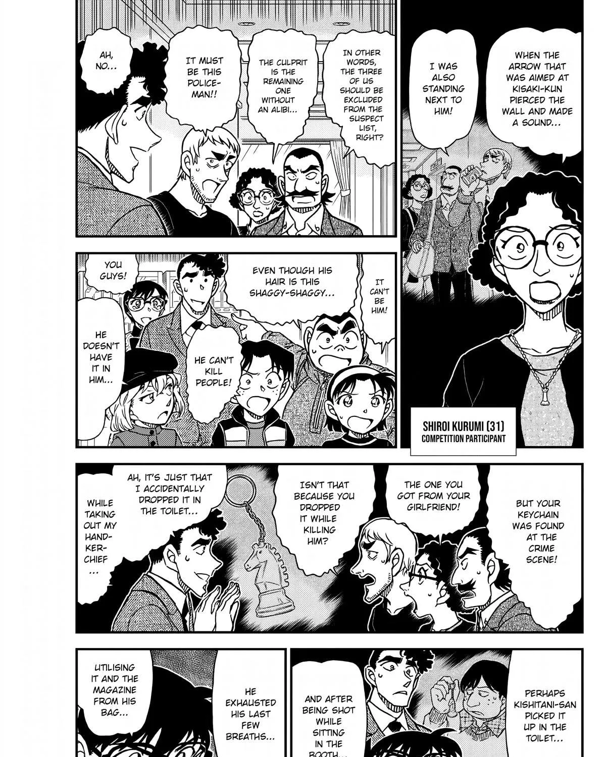 Read Detective Conan chapter 1105 image 4 on Lezhin