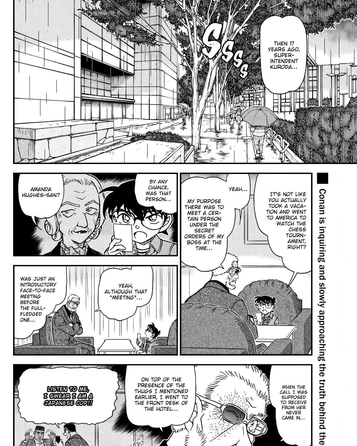 Read Detective Conan chapter 1107 image 2 on Lezhin