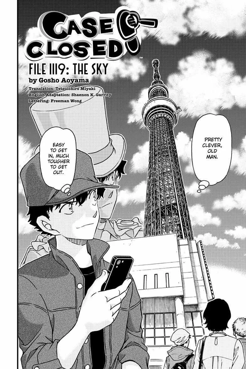 Read Detective Conan chapter 1119 image 2 on Lezhin