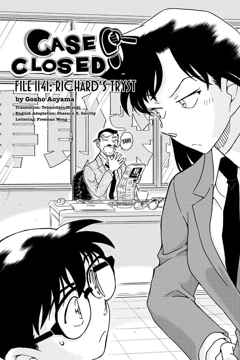 Read Detective Conan chapter 1141 image 2 on Lezhin