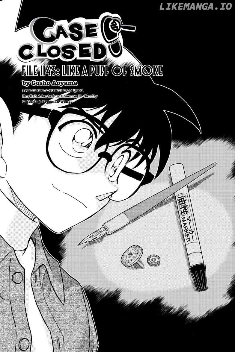 Read Detective Conan chapter 1143 image 1 on Lezhin