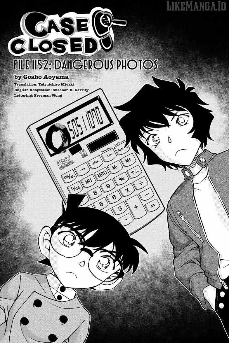 Read Detective Conan chapter 1152 image 1 on Lezhin