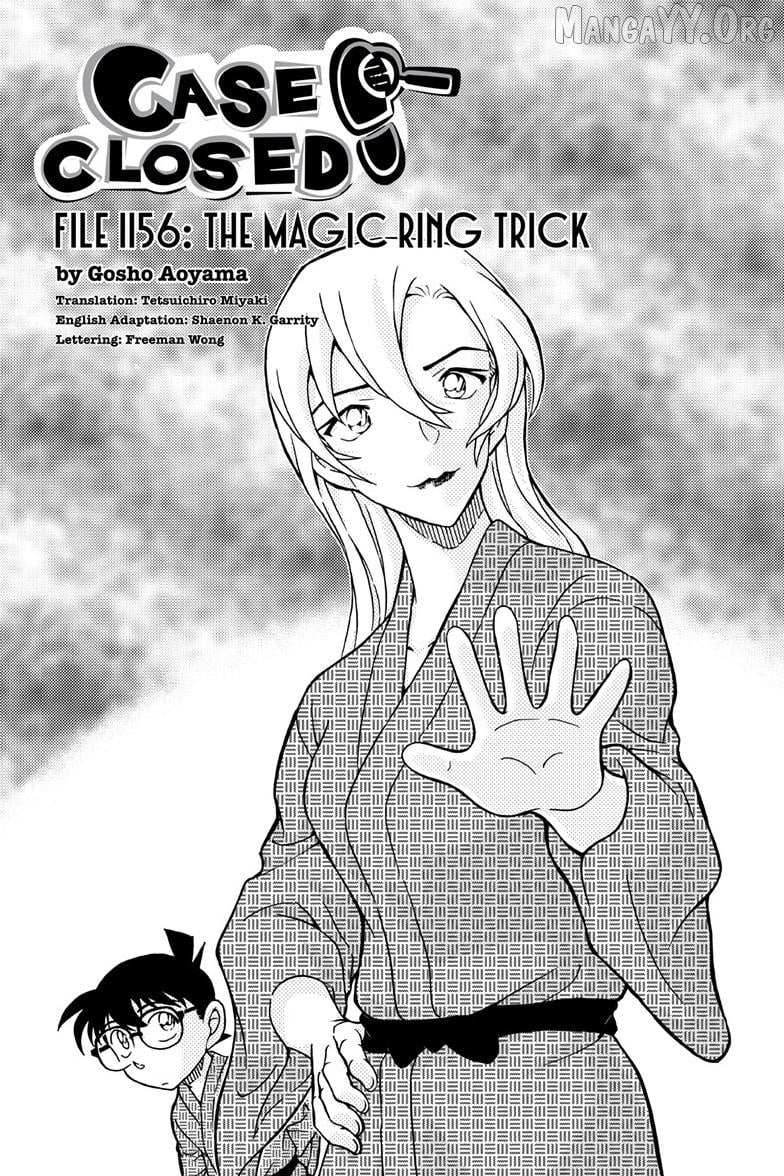 Read Detective Conan chapter 1156 image 1 on Lezhin