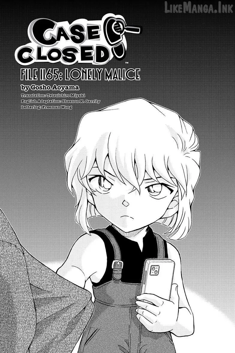 Detective Conan Chapter 1165 page 2 - 
