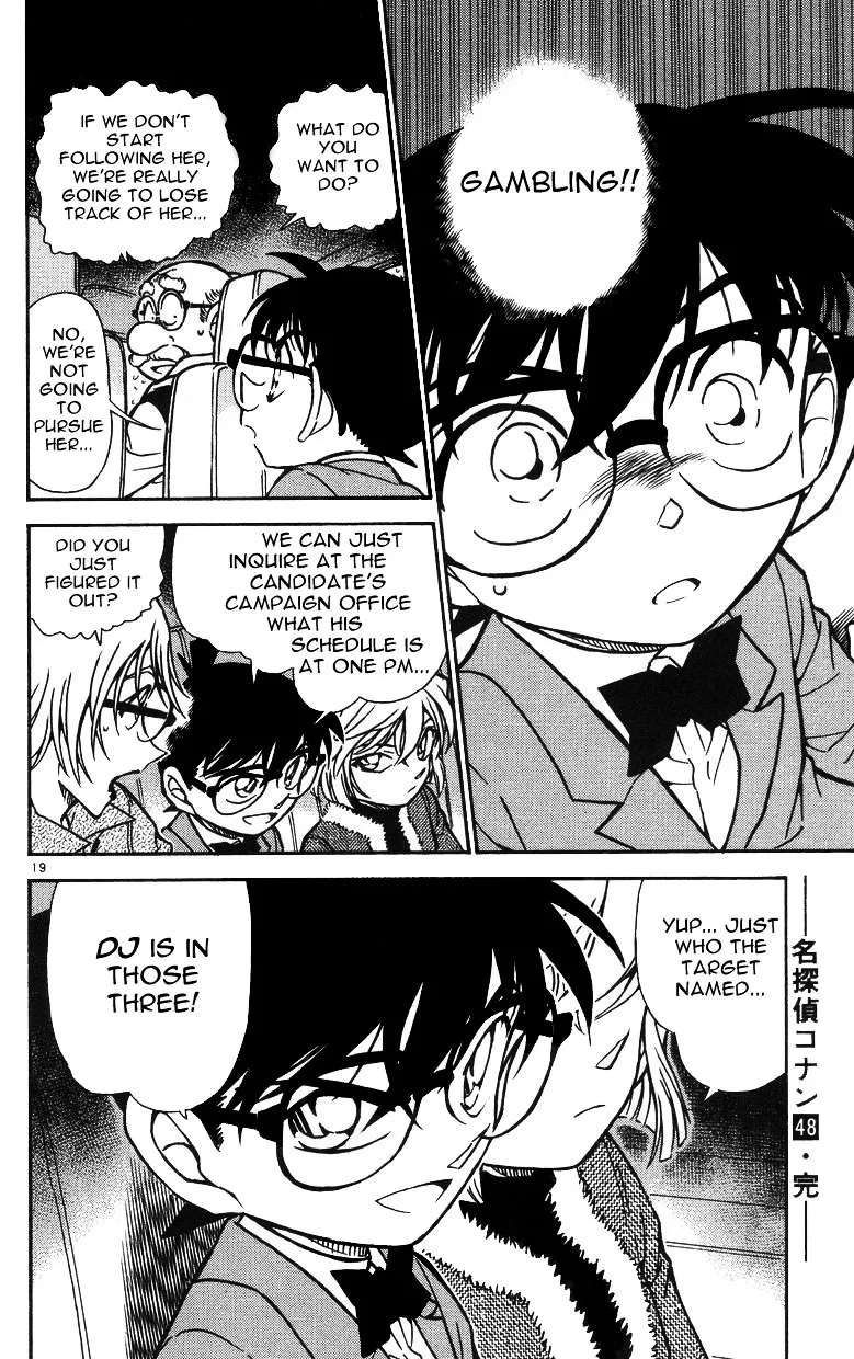 Read Detective Conan chapter 500 image 17 on Lezhin