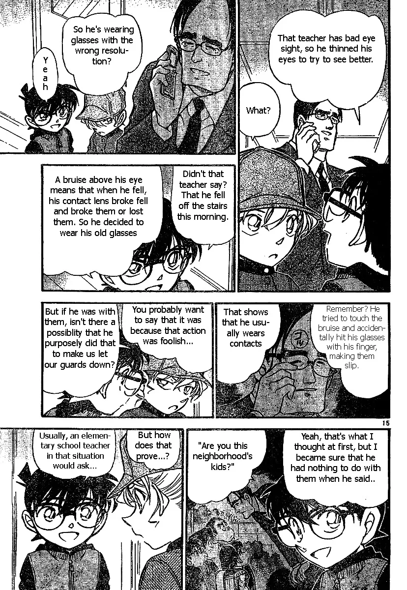 Read Detective Conan chapter 507 image 14 on Lezhin