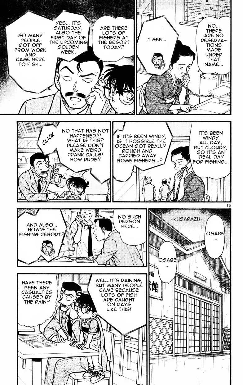 Read Detective Conan chapter 523 image 14 on Lezhin