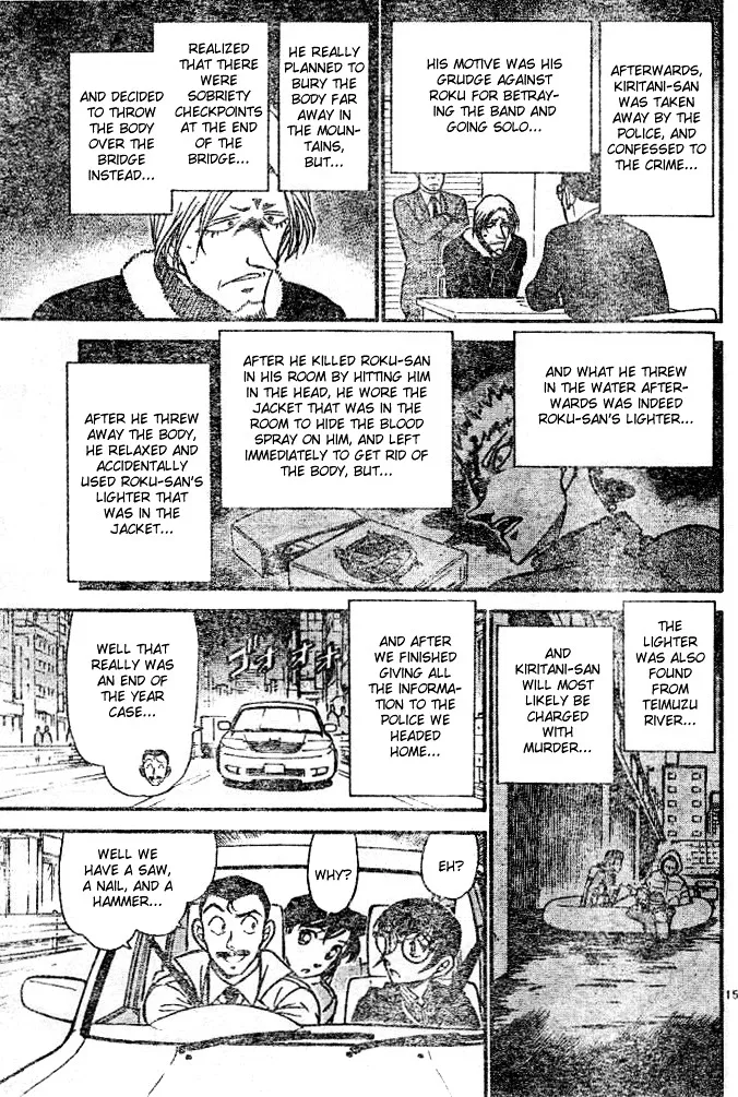 Read Detective Conan chapter 552 image 14 on Lezhin