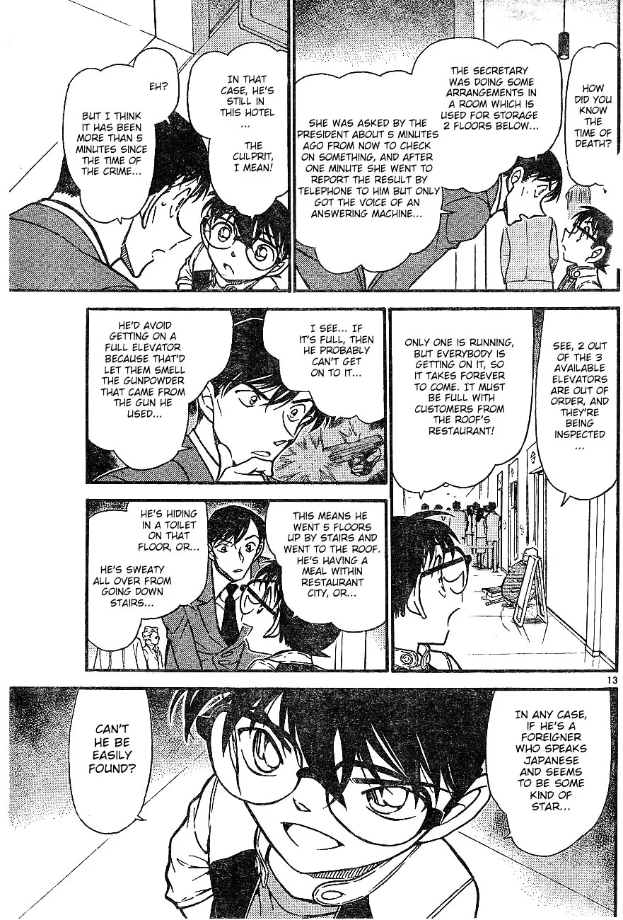 Read Detective Conan chapter 605 image 12 on Lezhin