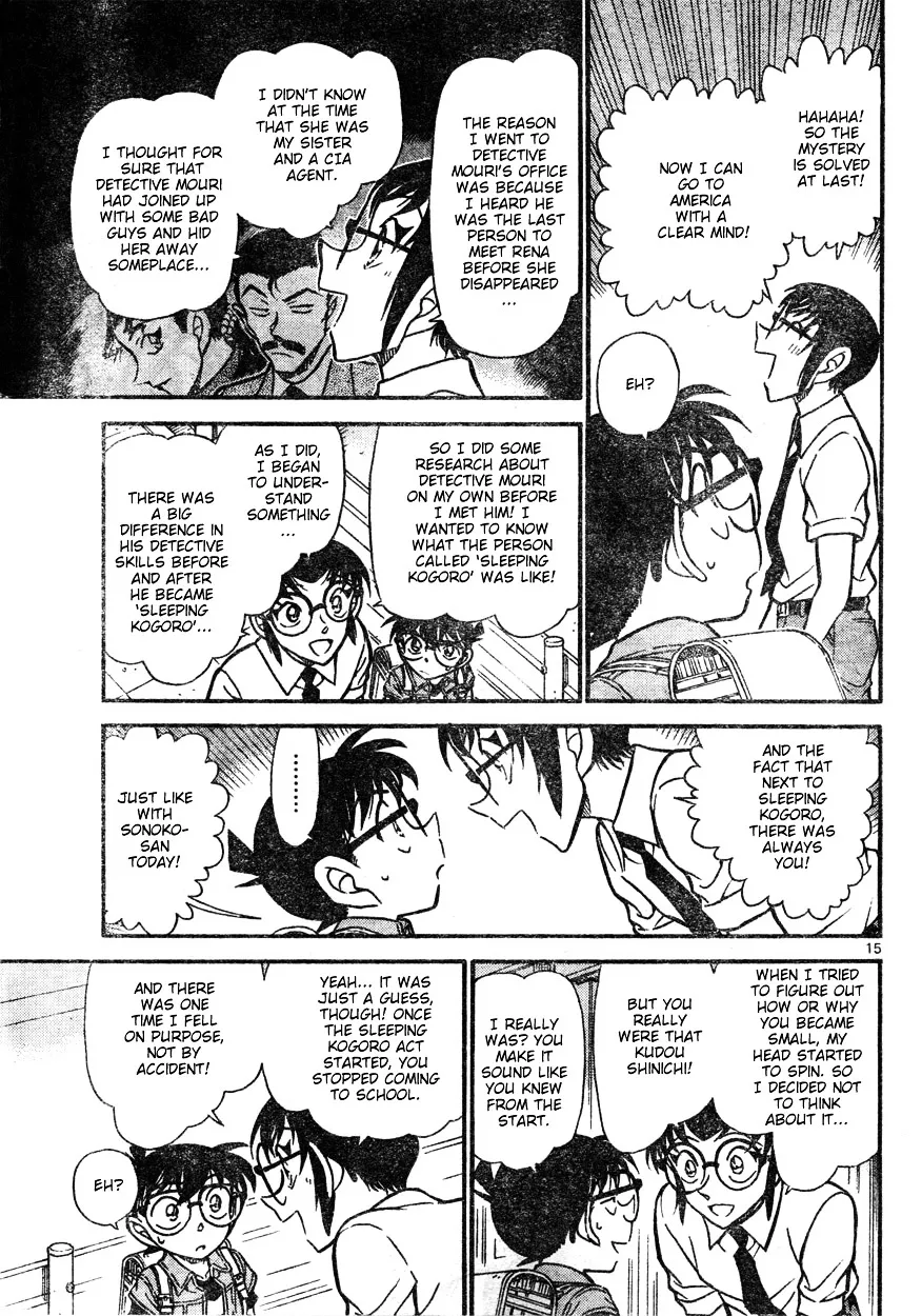Read Detective Conan chapter 621 image 14 on Lezhin
