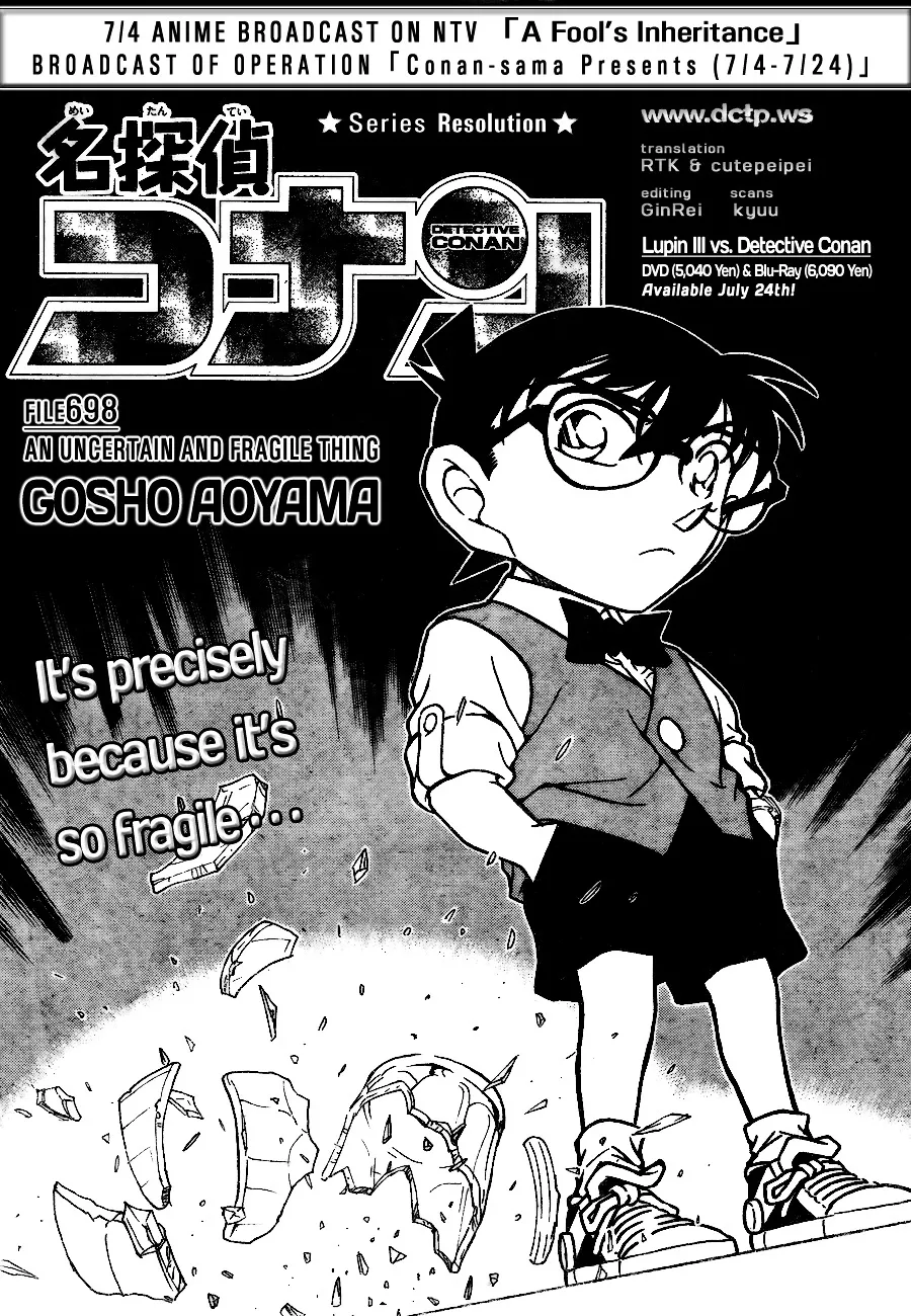 Read Detective Conan chapter 698 image 0 on Lezhin