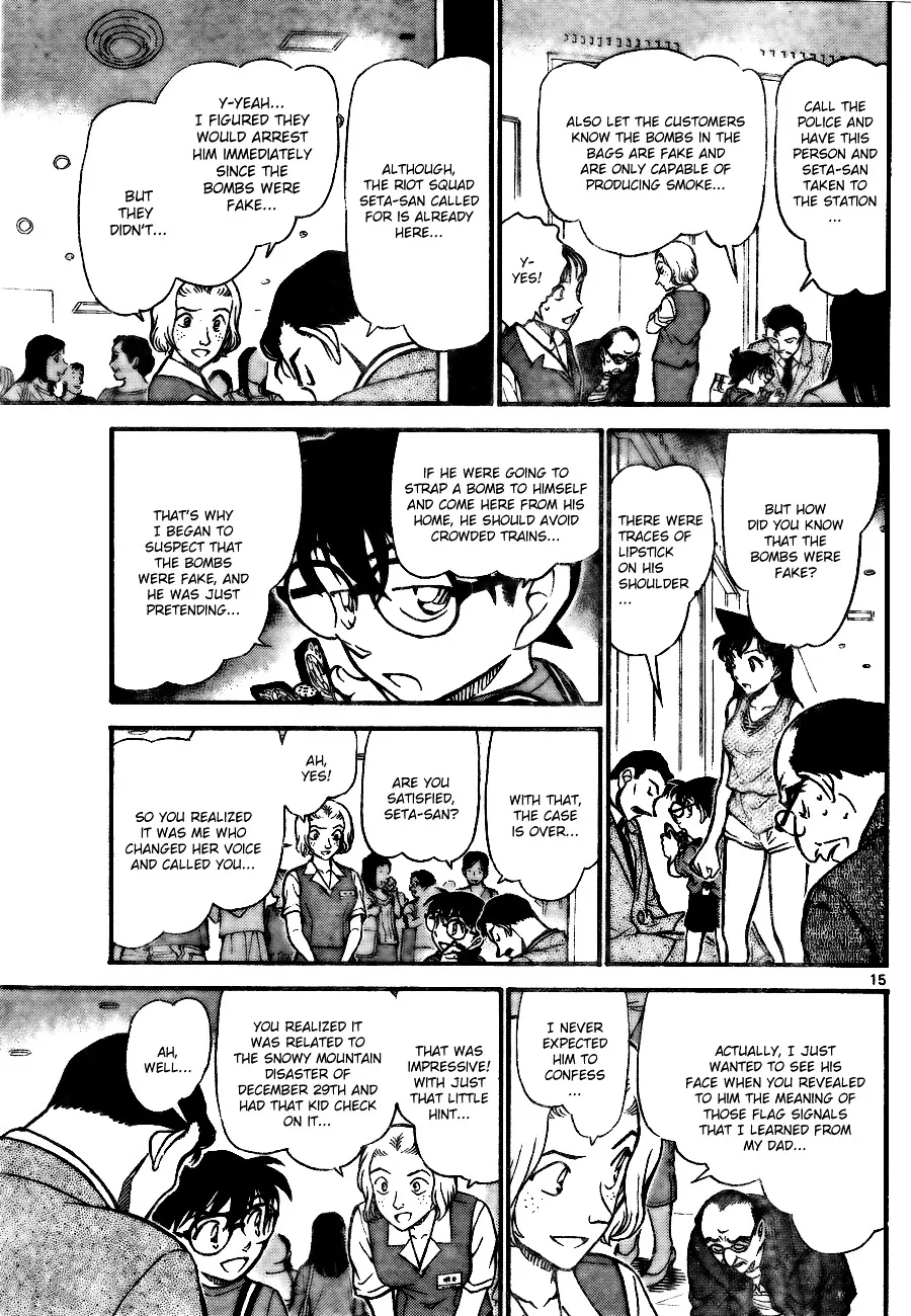 Read Detective Conan chapter 703 image 14 on Lezhin