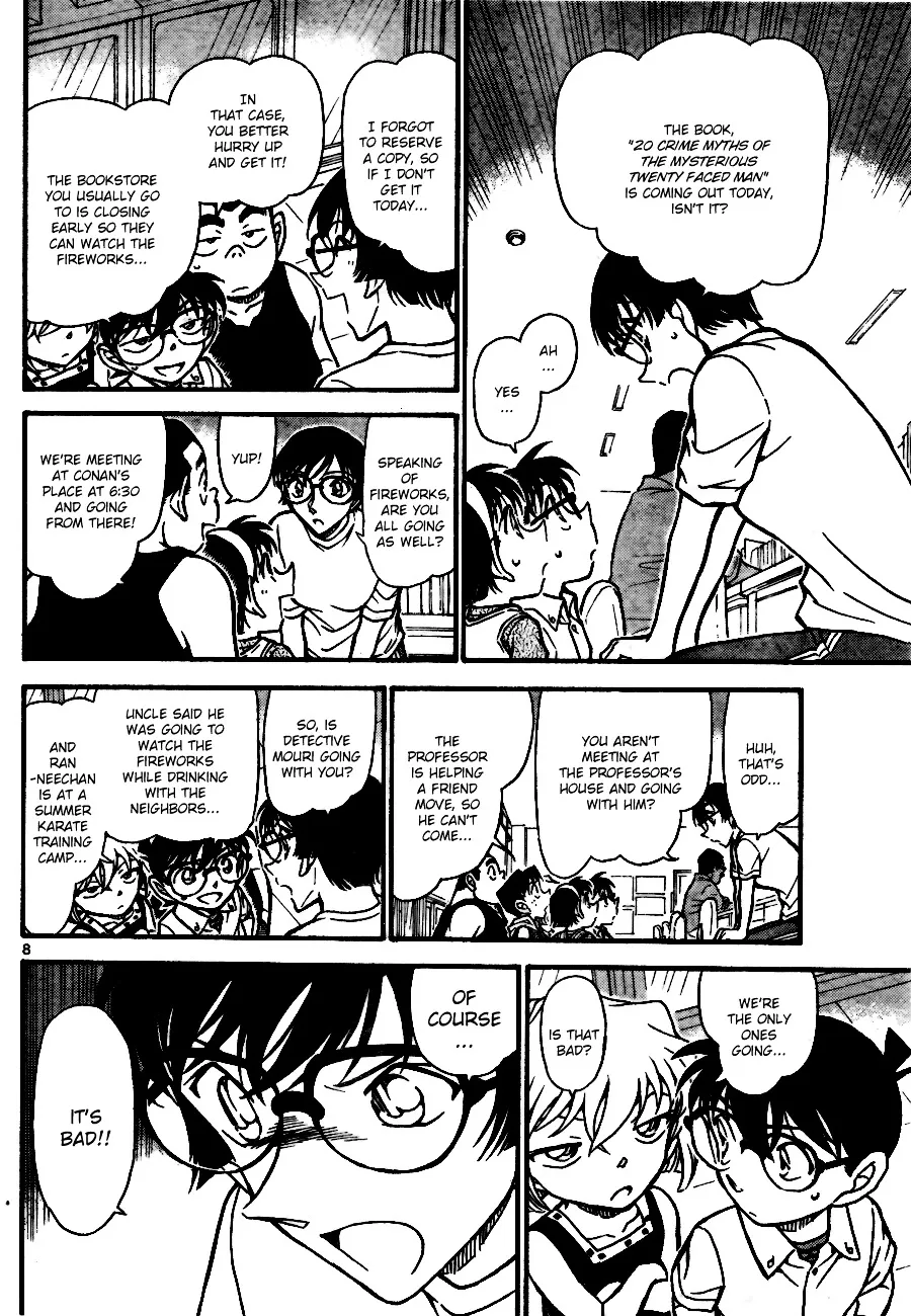 Read Detective Conan chapter 705 image 7 on Lezhin