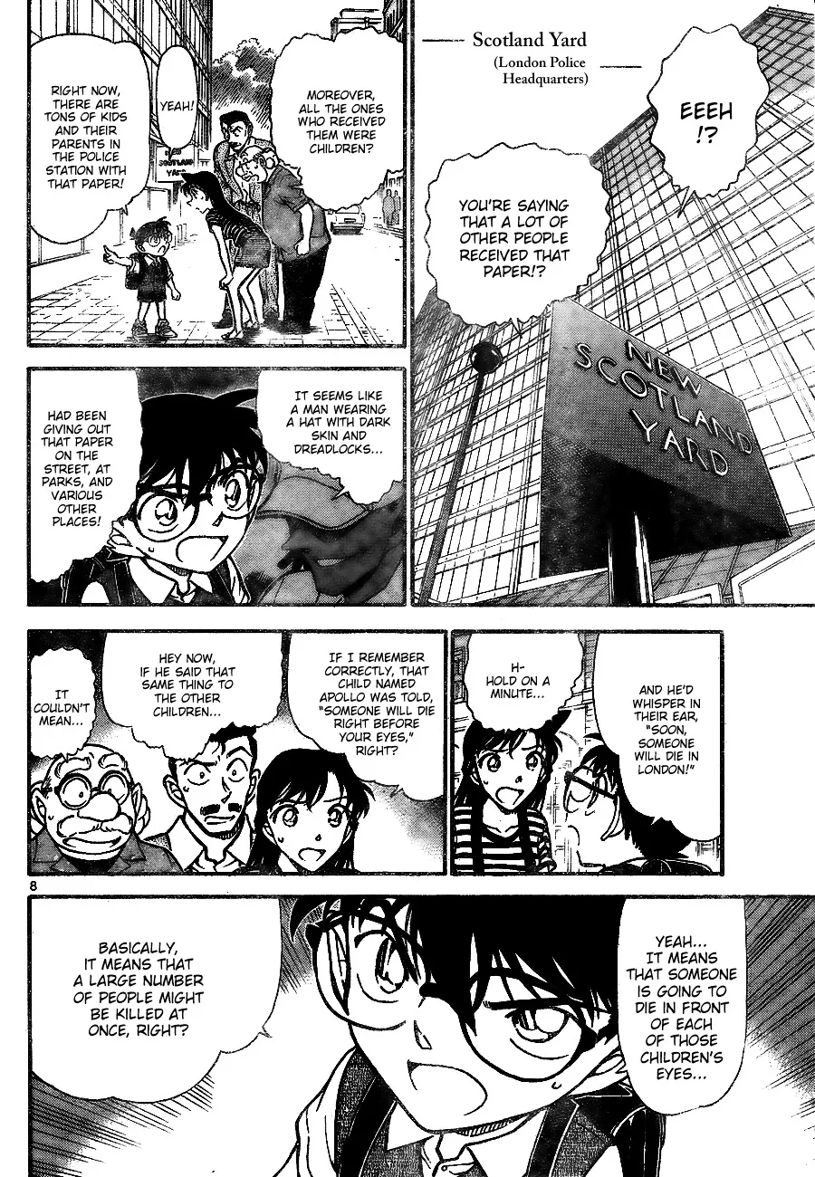 Read Detective Conan chapter 744 image 7 on Lezhin
