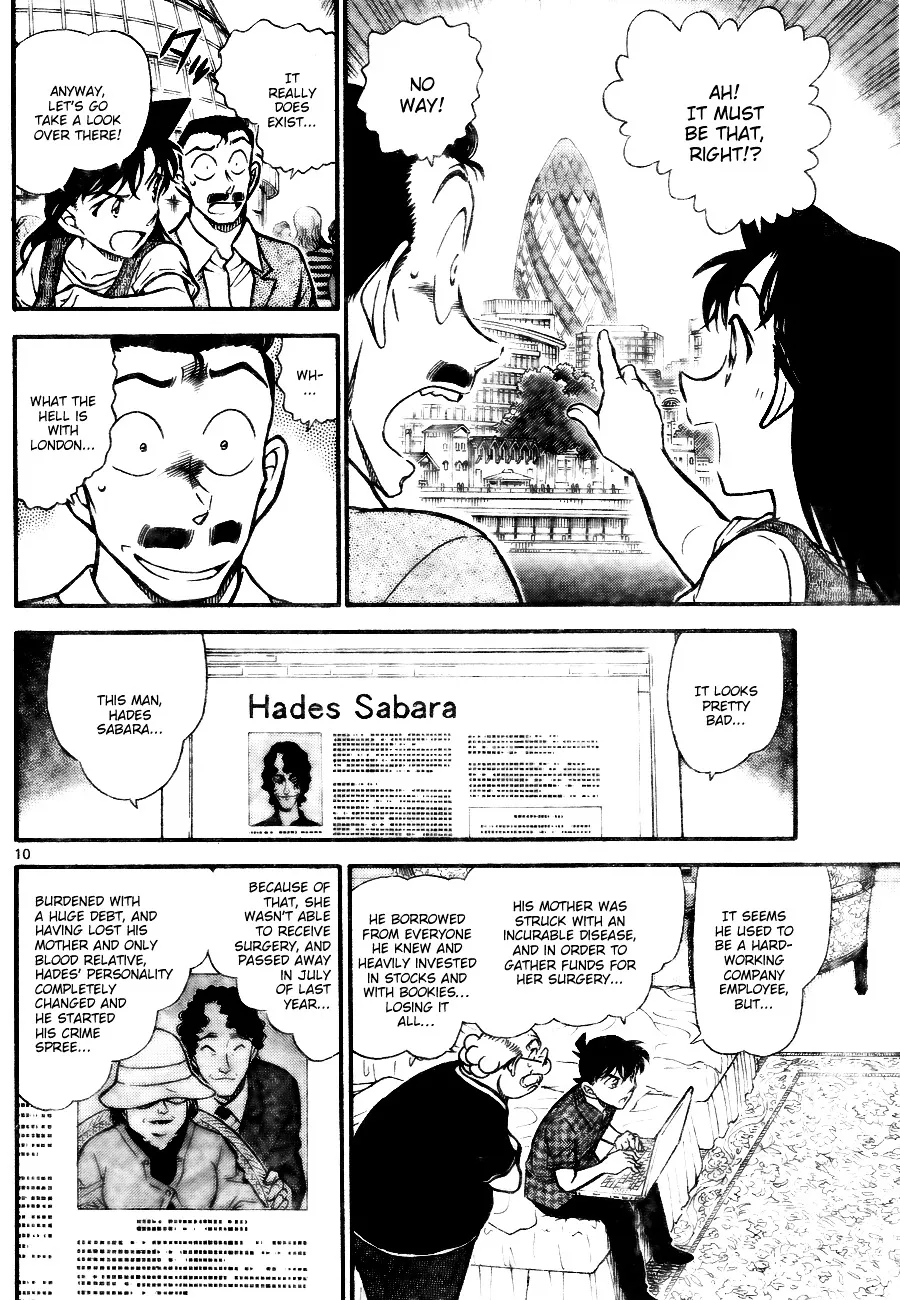 Read Detective Conan chapter 746 image 9 on Lezhin