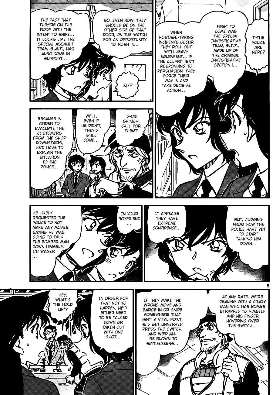 Read Detective Conan chapter 773 image 4 on Lezhin