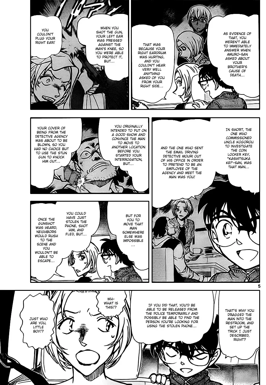 Read Detective Conan chapter 799 image 4 on Lezhin