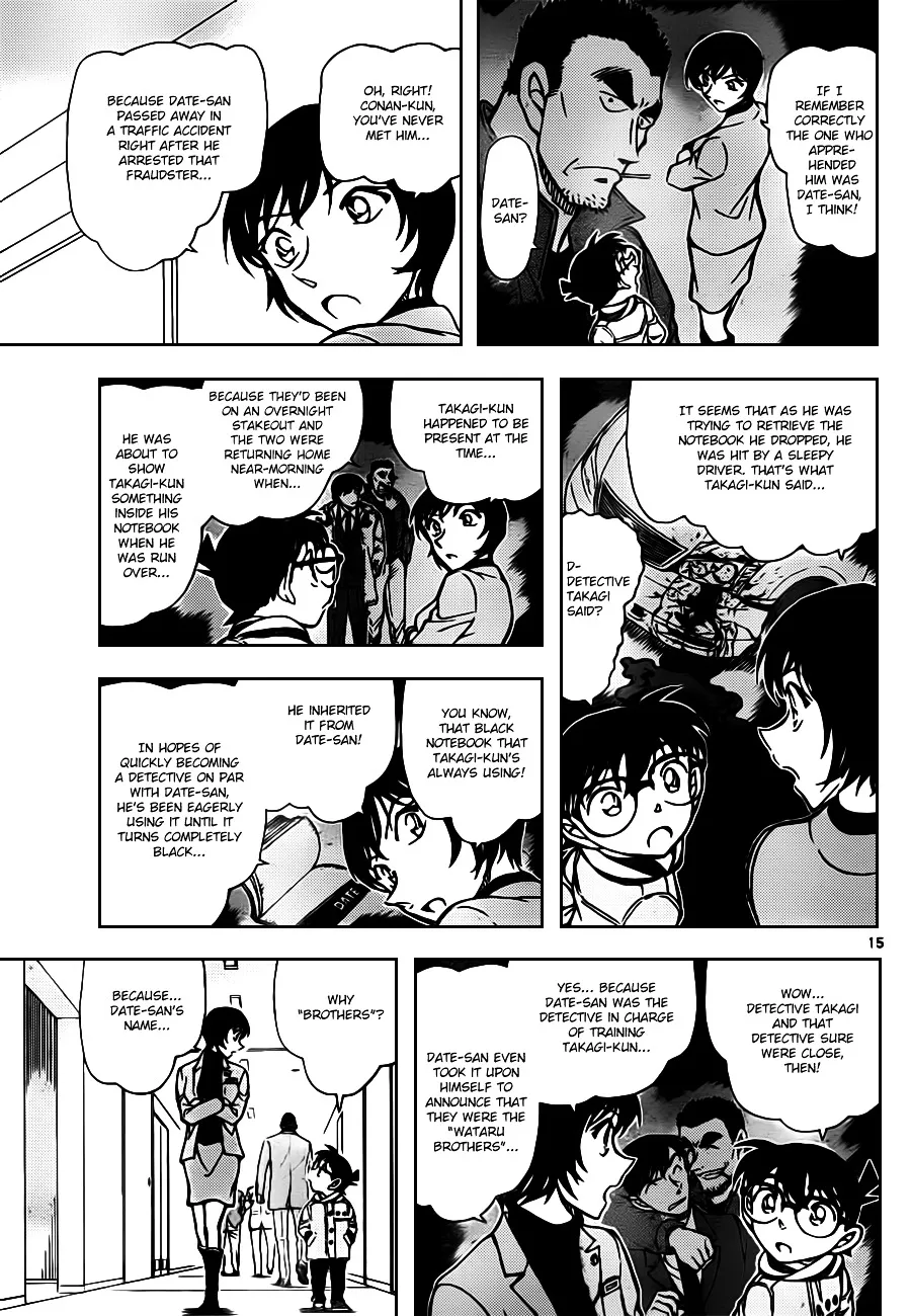 Read Detective Conan chapter 805 image 14 on Lezhin