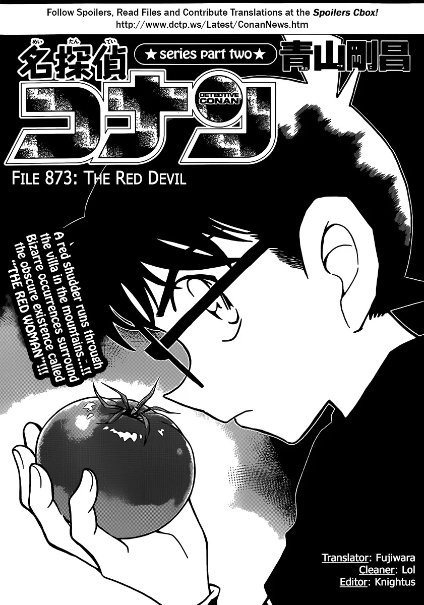 Read Detective Conan chapter 873 image 1 on Lezhin