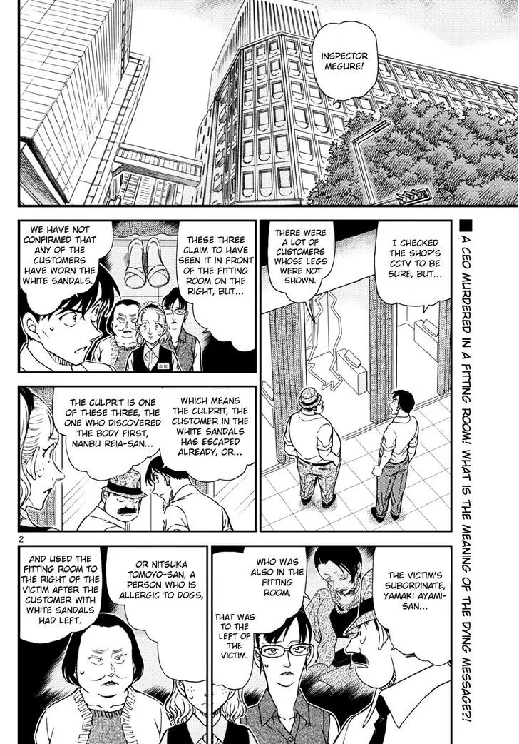 Read Detective Conan chapter 971 image 2 on Lezhin