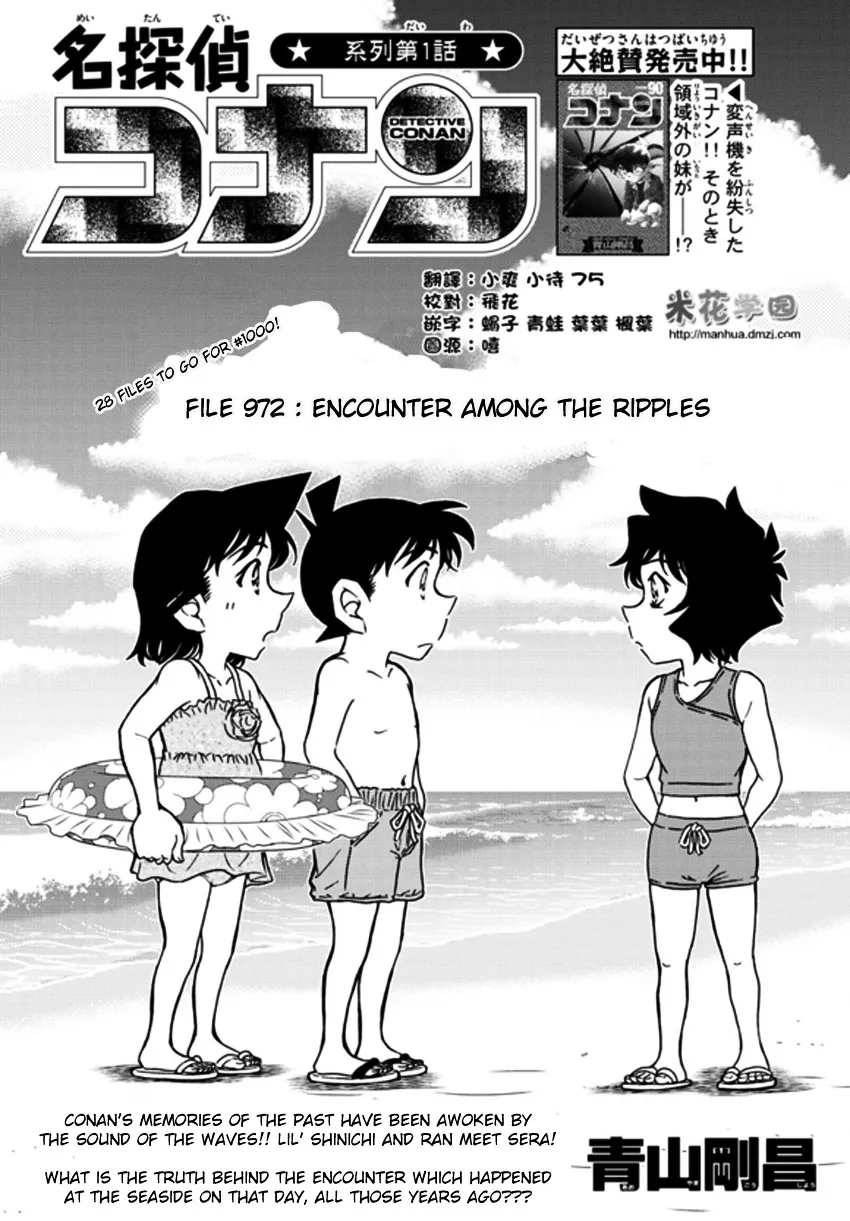 Read Detective Conan chapter 972 image 1 on Lezhin