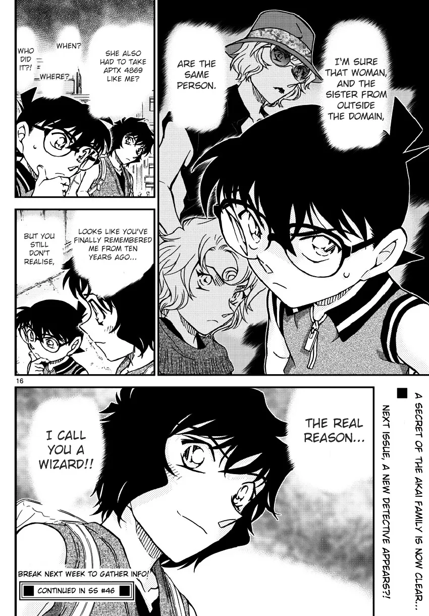 Read Detective Conan chapter 974 image 16 on Lezhin