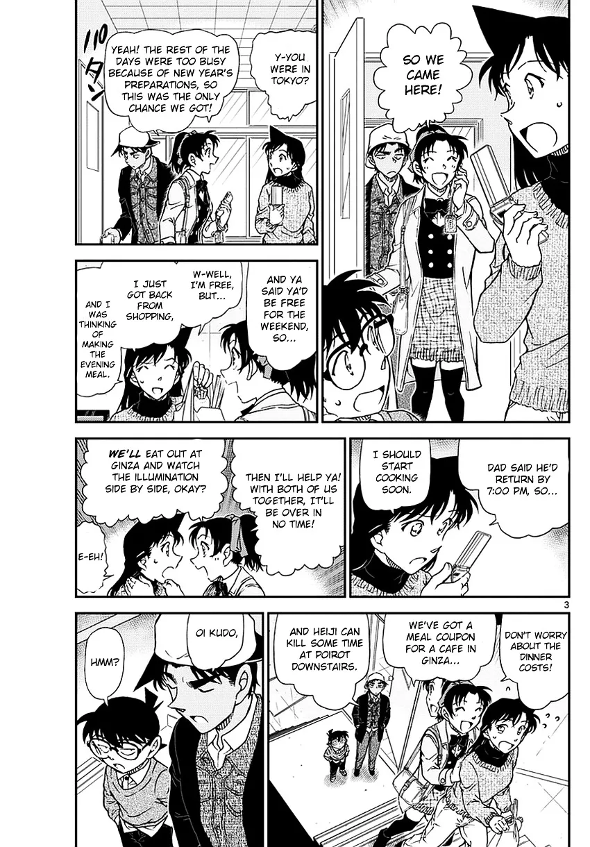 Read Detective Conan chapter 981 image 3 on Lezhin