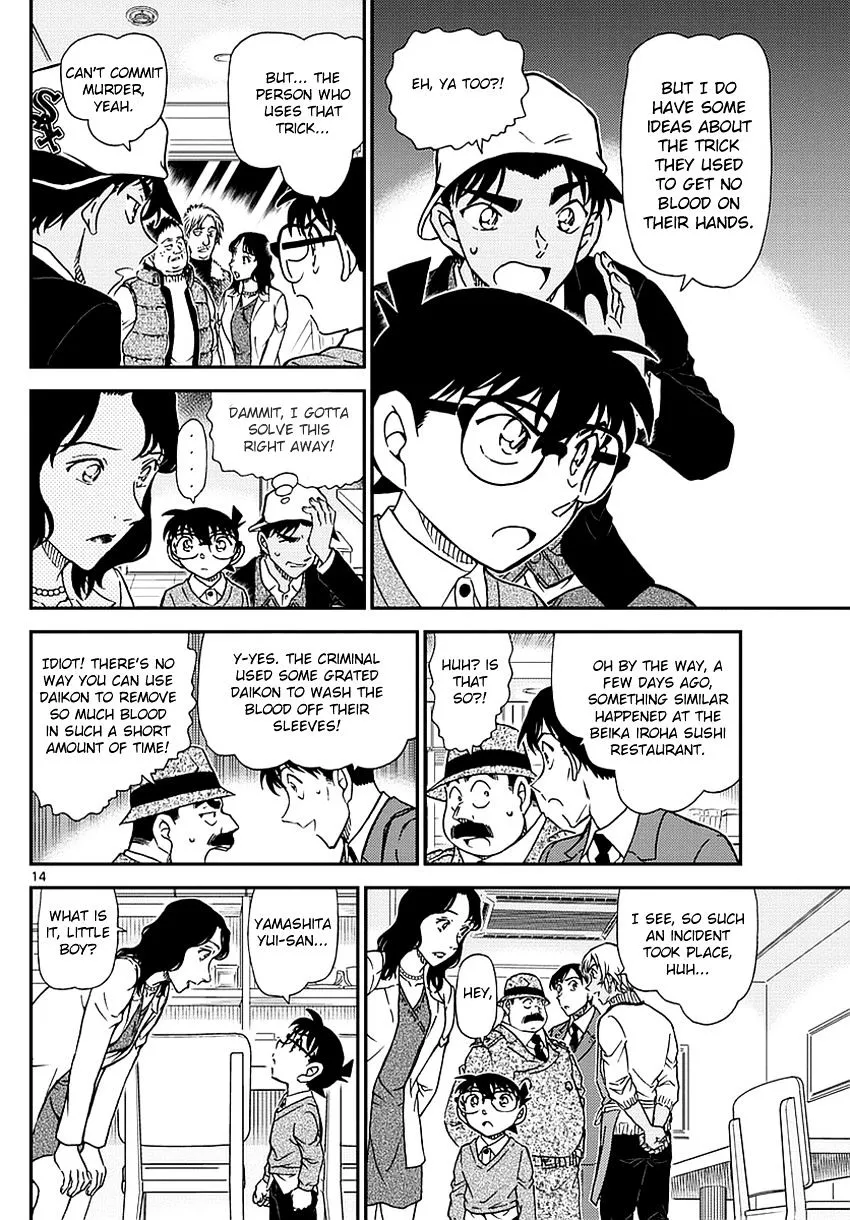 Read Detective Conan chapter 982 image 14 on Lezhin