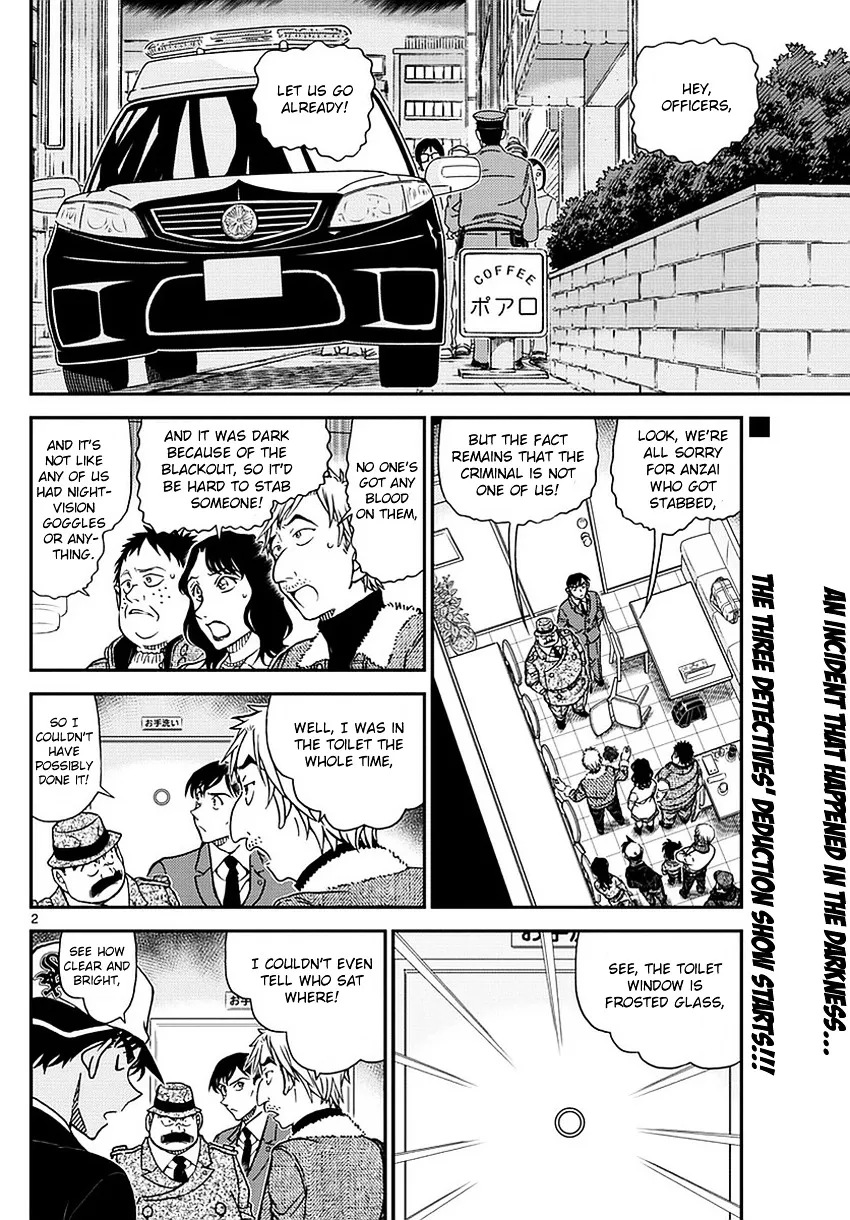 Read Detective Conan chapter 983 image 2 on Lezhin