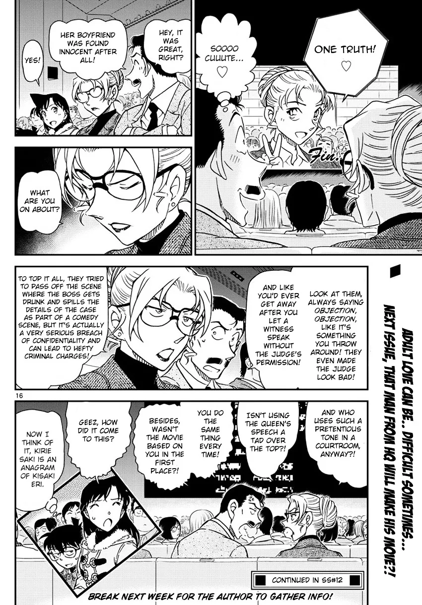Read Detective Conan chapter 986 image 16 on Lezhin