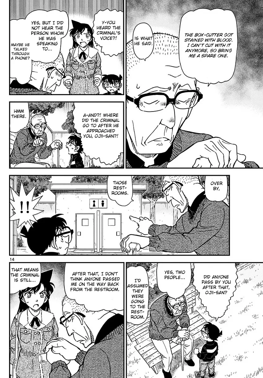 Read Detective Conan chapter 990 image 14 on Lezhin
