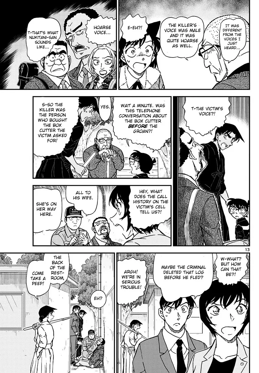 Read Detective Conan chapter 991 image 13 on Lezhin