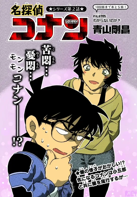 Read Detective Conan chapter 995 image 3 on Lezhin