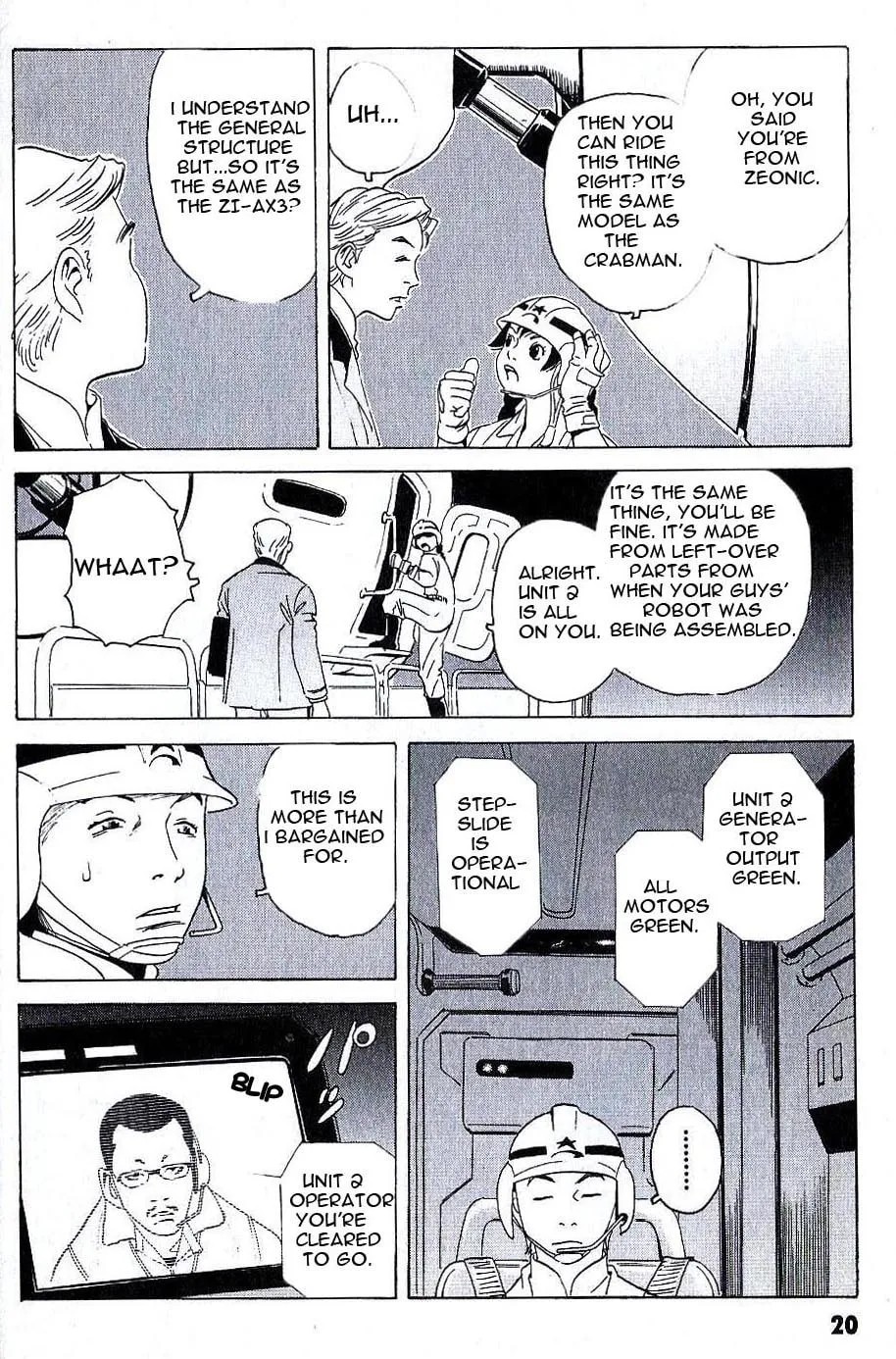 Read Developers: Mobile Suit Gundam Before One Year War chapter 1 image 18 on Lezhin