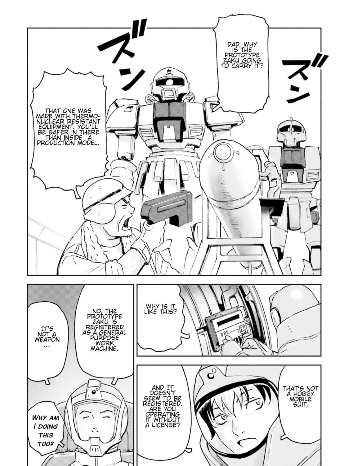 Developers: Mobile Suit Gundam Before One Year War Chapter 12 page 35 - 